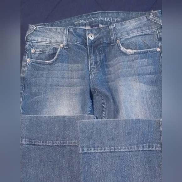Blue Asphalt Women’s Jeans Size 7 Long Bootcut Good Condition - Picture 1 of 8
